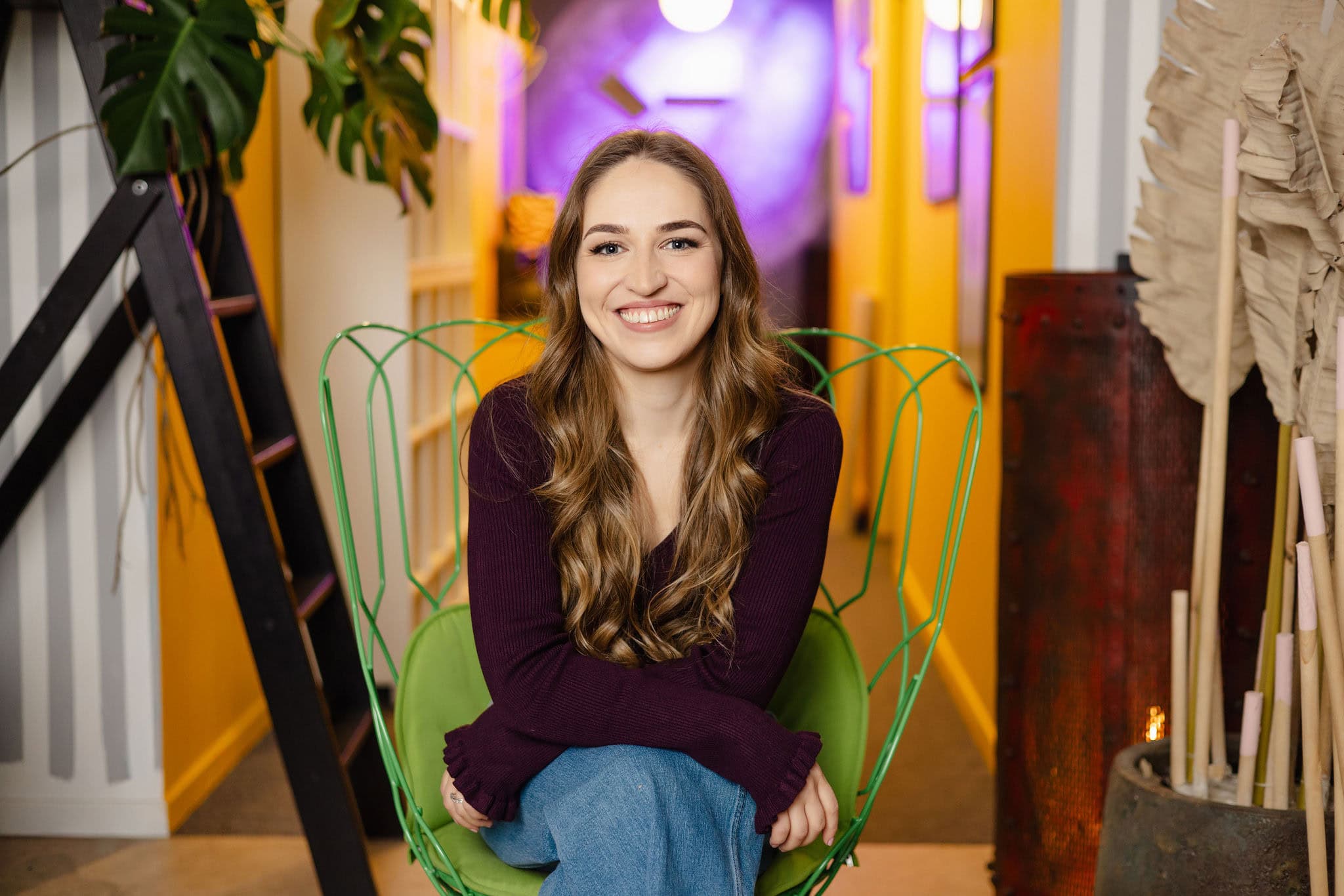 Kliiniline psühholoog ja nooremlektor Ann-Marii Vilk naeratamas